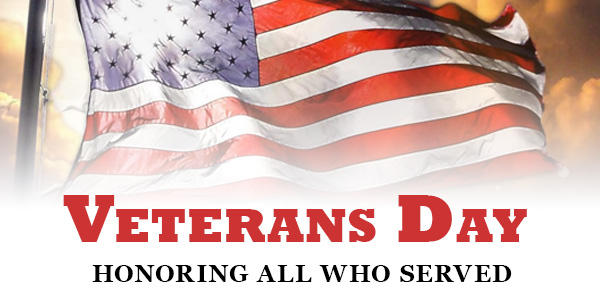 Veterans Day Honoring all who served