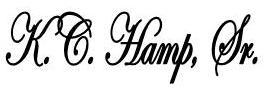 Sheriff Hamp Signature