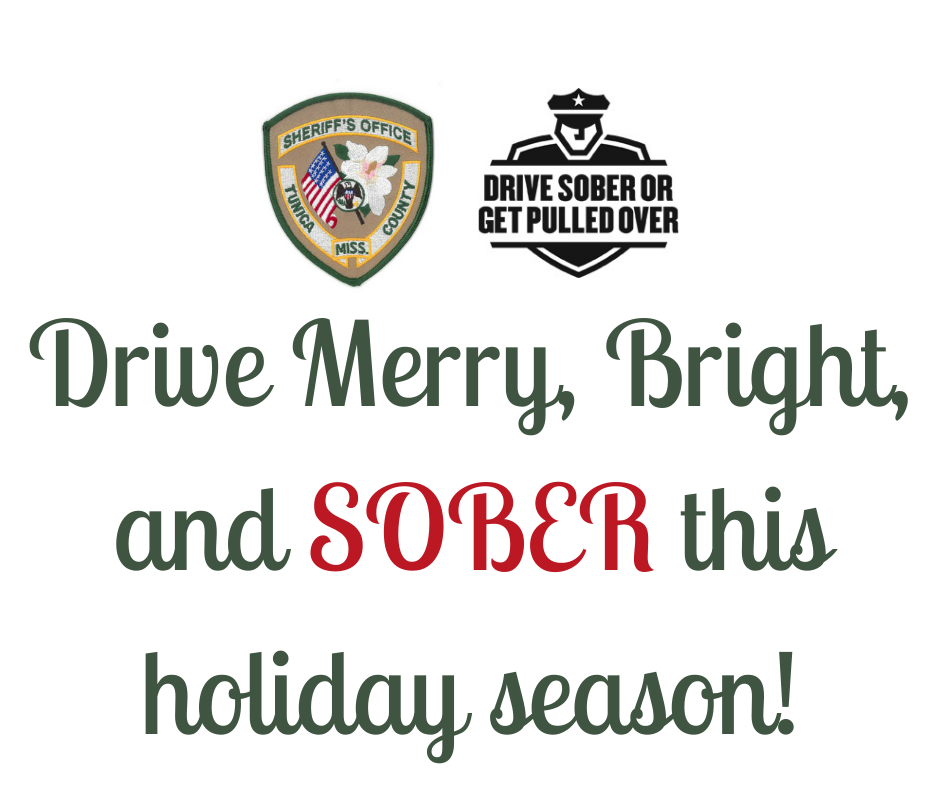 Drive Merry, Bright, and SOBER this holiday season!