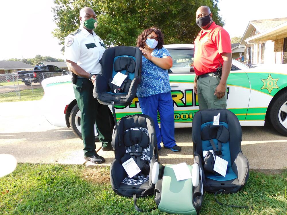 TCSO Special Event to give car seats to daycare in need